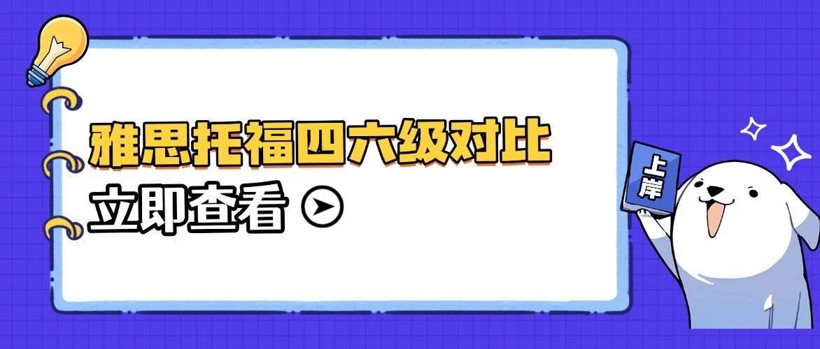 雅思托福四六级对比：哪类考试更适配你的目标？